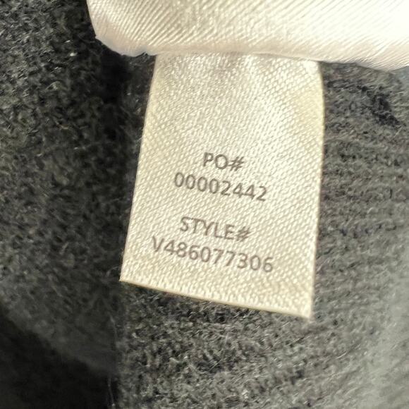 VINCE Black Cashmere Raglan Long Sleeve Open Front Knit Cardigan W/ Pockets XS - Picture 7 of 7